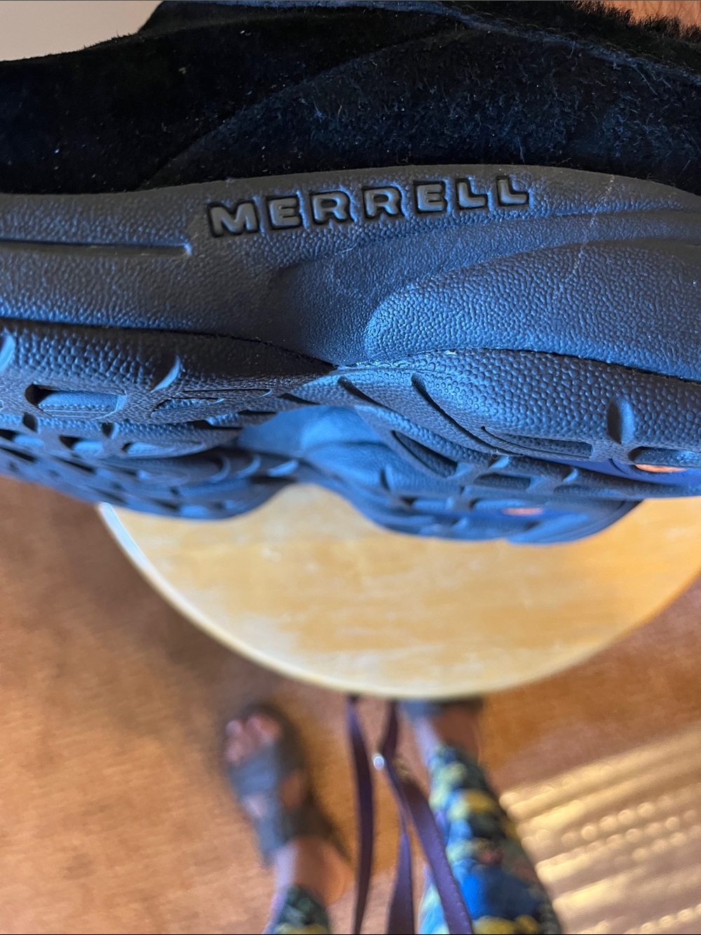 Merrell Black Kids Fleece-Lined Slip-Ons - Picture 5 of 5